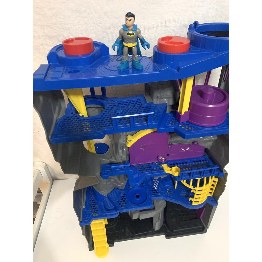 Imaginext Light Up Bat Cave DC Batman Playset Comic Fisher-Price - Picture 8 of 8